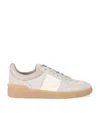 Valentino Upvillage Suede Sneakers In Beige