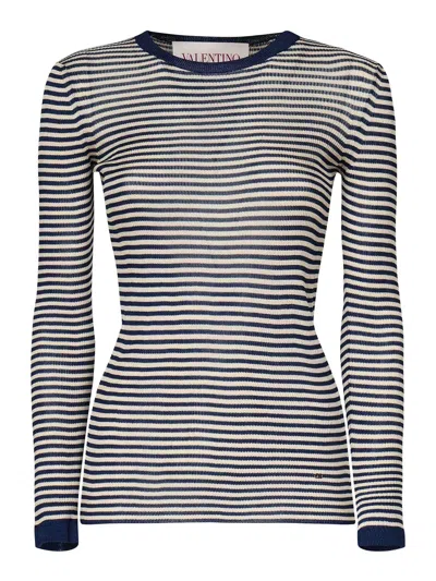 VALENTINO STRIPED JERSEY