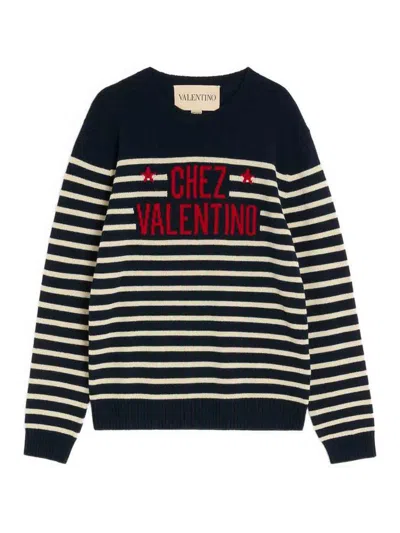 VALENTINO CHEZ-MOTIF SWEATER