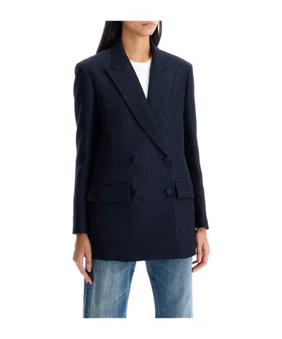 Valentino Suit Jacket In Black