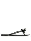 Valentino Rockstud Rubber Flip Flop In Multi
