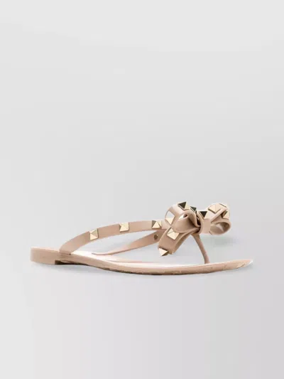 VALENTINO GARAVANI SUMMER ROCKSTUD THONG SANDALS