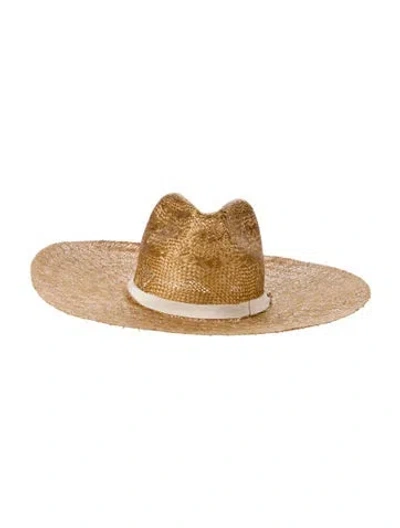 Pre-owned Valentino Garavani Sun Hat  W/tags In Neutral
