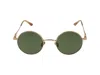 Valentino Sunglasses In Green