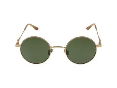Valentino Sunglasses In Green