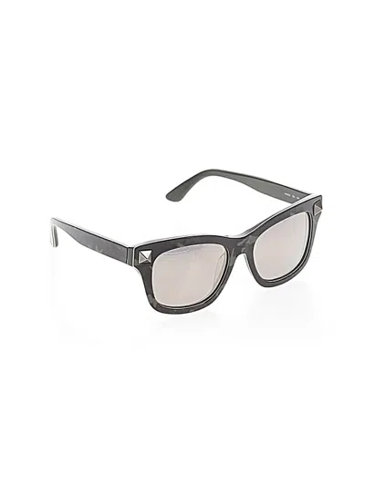 Pre-owned Valentino Sunglasses In Green