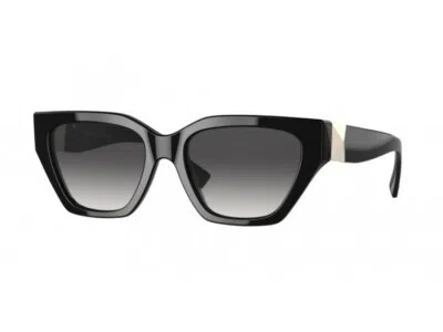 Pre-owned Valentino Garavani Valentino Sunglasses Va4110 50018g Black Grey Woman In Gray