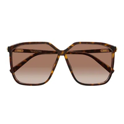 Valentino Sunglasses Vg0025 S 002 Brown/orange Women