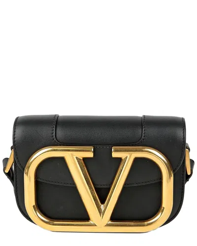 Valentino Garavani Valentino Superbee Small Shoulder Crossbody Bag (authentic Pre-loved) In Black