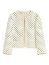 Valentino Supergran Polka Dot Printed Blazer