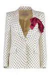 Valentino Women's Supergran Plusdepois Print Jacket