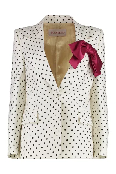 VALENTINO VALENTINO SUPERGRAN PLUSDEPOIS PRINT JACKET
