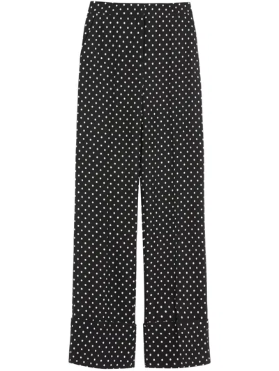 VALENTINO SUPERGRAN PLUSDEPOIS-PRINT TROUSERS