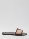 Valentino Garavani Superstar Slide Slipper With Vlogo Detail And Premium Materials In Brown