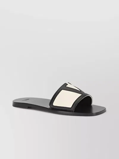 VALENTINO GARAVANI SUPERSTAR SQUARE TOE SANDALS