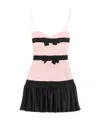 Valentino Suspender Dress In Multi