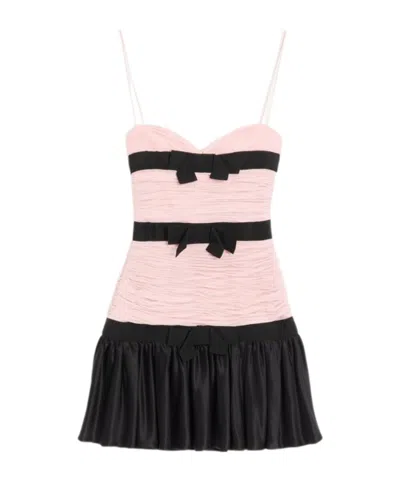 Valentino Suspender Dress In Multi