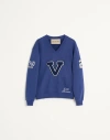 Valentino Garavani Sweatshirt With V And Le Chat De La Maison