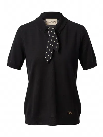 Valentino Sweater In Black