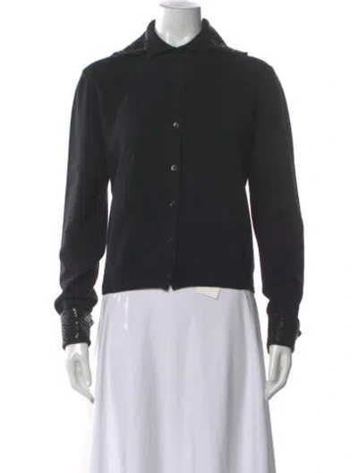 Pre-owned Valentino Sweater In Black