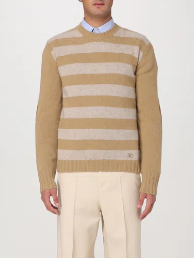 VALENTINO SWEATER VALENTINO MEN COLOR BEIGE,G48948022