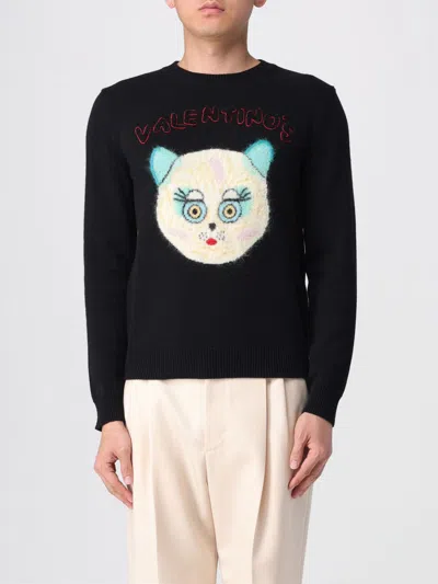 VALENTINO SWEATER VALENTINO MEN COLOR BLACK,430328002