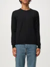 Valentino Wool Crew Neck Sweater In Black