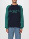 Valentino Garavani  Garavani 'chez ' Jersey In Blue