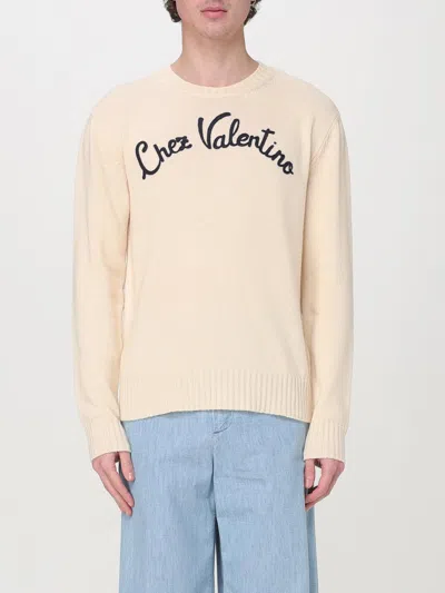 VALENTINO SWEATER VALENTINO MEN COLOR WHITE,G48503001