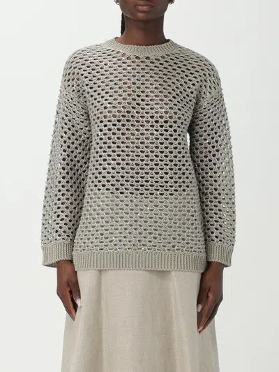 VALENTINO SWEATER VALENTINO WOMAN COLOR ECRU,F43520029
