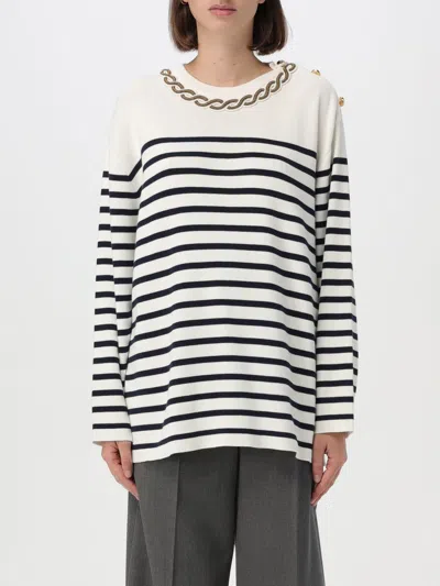 VALENTINO SWEATER VALENTINO WOMAN COLOR NAVY,G20253045