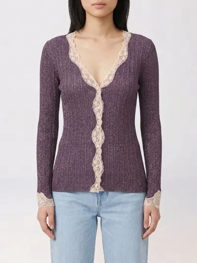 Valentino Sweater Woman  In Purple