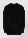 Valentino Off-shoulder Cable Wool Sweater