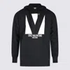 Valentino Sweatshirt Man In Black