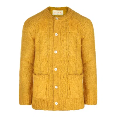 VALENTINO SWEATERS BROWN