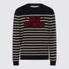 Valentino Garavani Crewneck Sweater With Bold Jacquard Motif In Multi