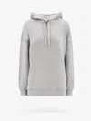 Valentino Oversized Hoodie With Hood In Grey