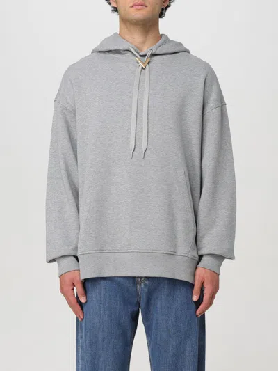 Valentino Sweatshirt  Men Color Grey In 灰色