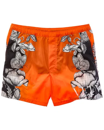 Valentino Swimshort In Orange
