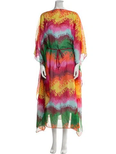 Pre-owned Valentino Swimsuit Cover Up In Multi