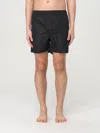 Valentino Man Swim Trunks Black Size 32 Polyamide In Black