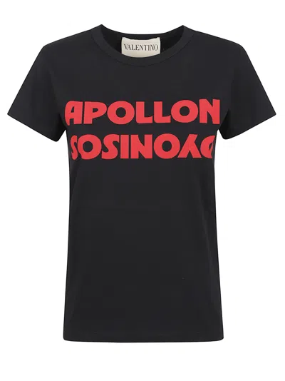 Valentino T-shirt B-w - Paris - Black