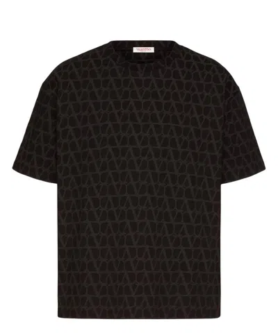 Valentino T-shirt In Black