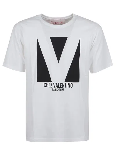 VALENTINO T-SHIRT CHEZ VALENTINO COTTON JERSEY
