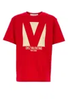 Valentino Crewneck Graphic Print T-shirt Logo