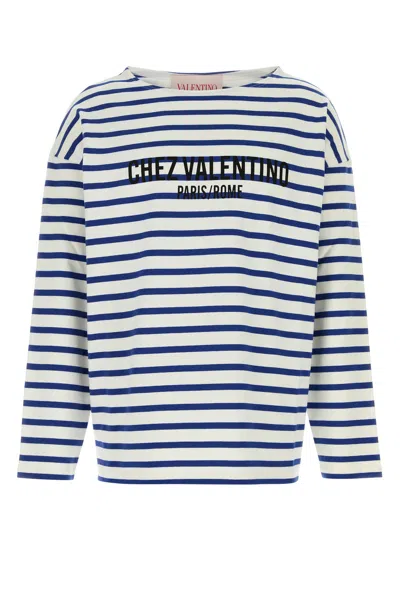 VALENTINO VALENTINO GARAVANI EMBROIDERED COTTON T-SHIRT