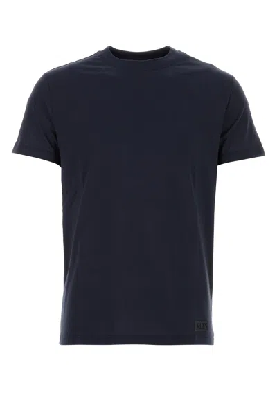 Valentino T-shirt-l Nd  Garavani Male In Blue