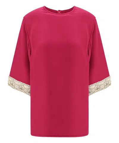 Valentino T-shirt In Pink
