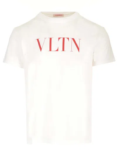 Valentino T-shirt Short Sleeve In White