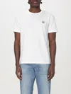 Valentino Vlogo Patch T-shirt With In Ivory